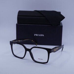 Prada PRB03V 3891O1 Square Eyeglasses - Black 52mm